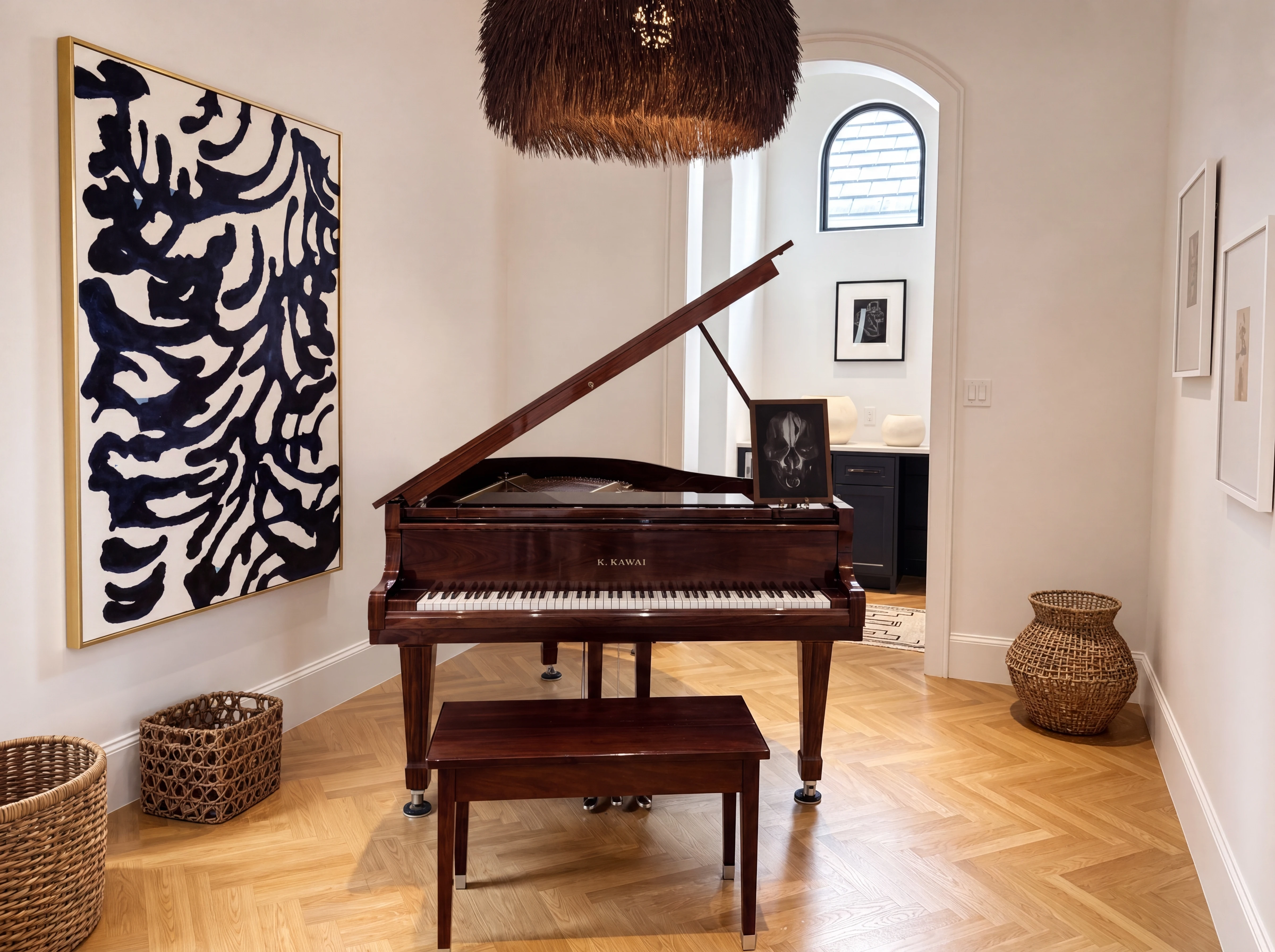 Piano room entrance