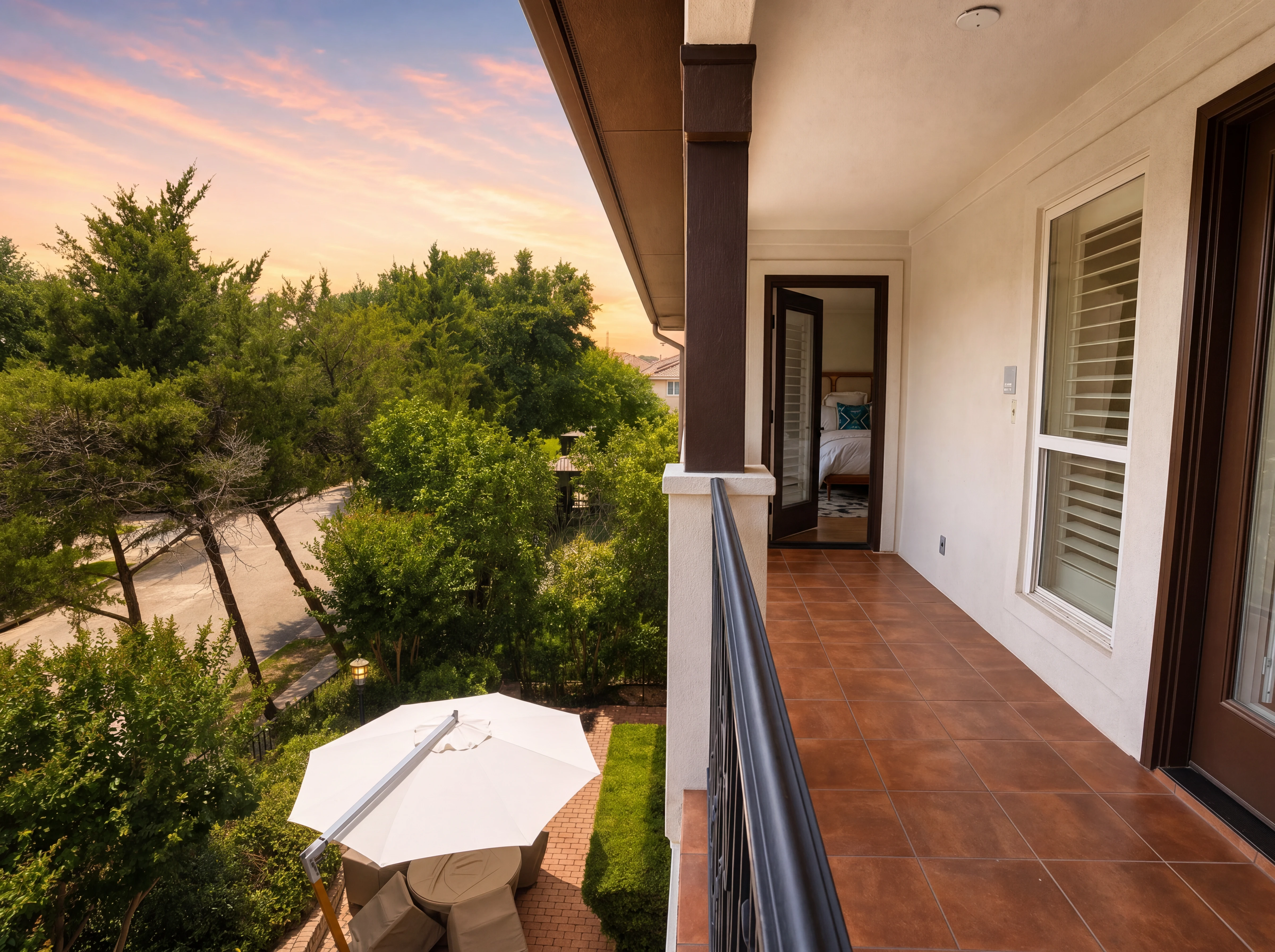Upstairs balcony alternate